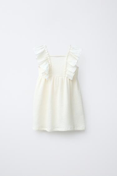 فستان ممزوج بملمس - خَام الخاص بـ Zara