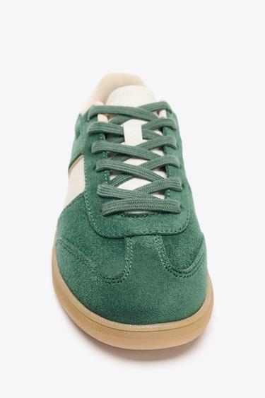 COLOURFUL TRAINERS - Green by Zara - Image 3