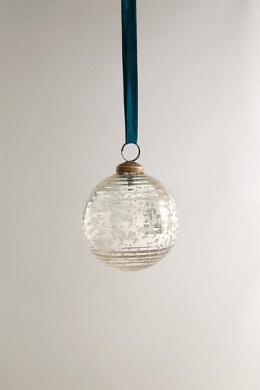 DÉCORATION SAPIN BOULE ORBITES NOËL - Argent de Zara - Image 0