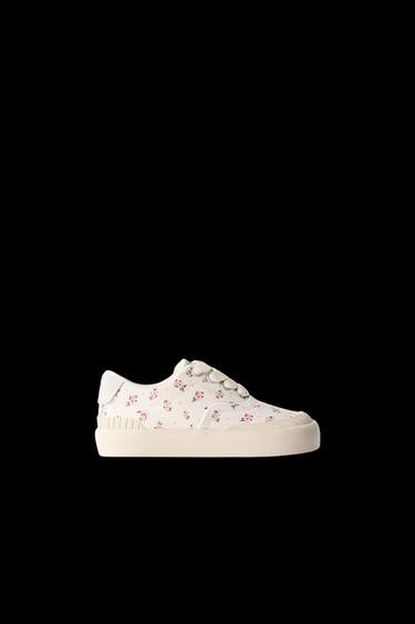 FLORAL PLIMSOLLS - Ecru White by Zara - Image 0