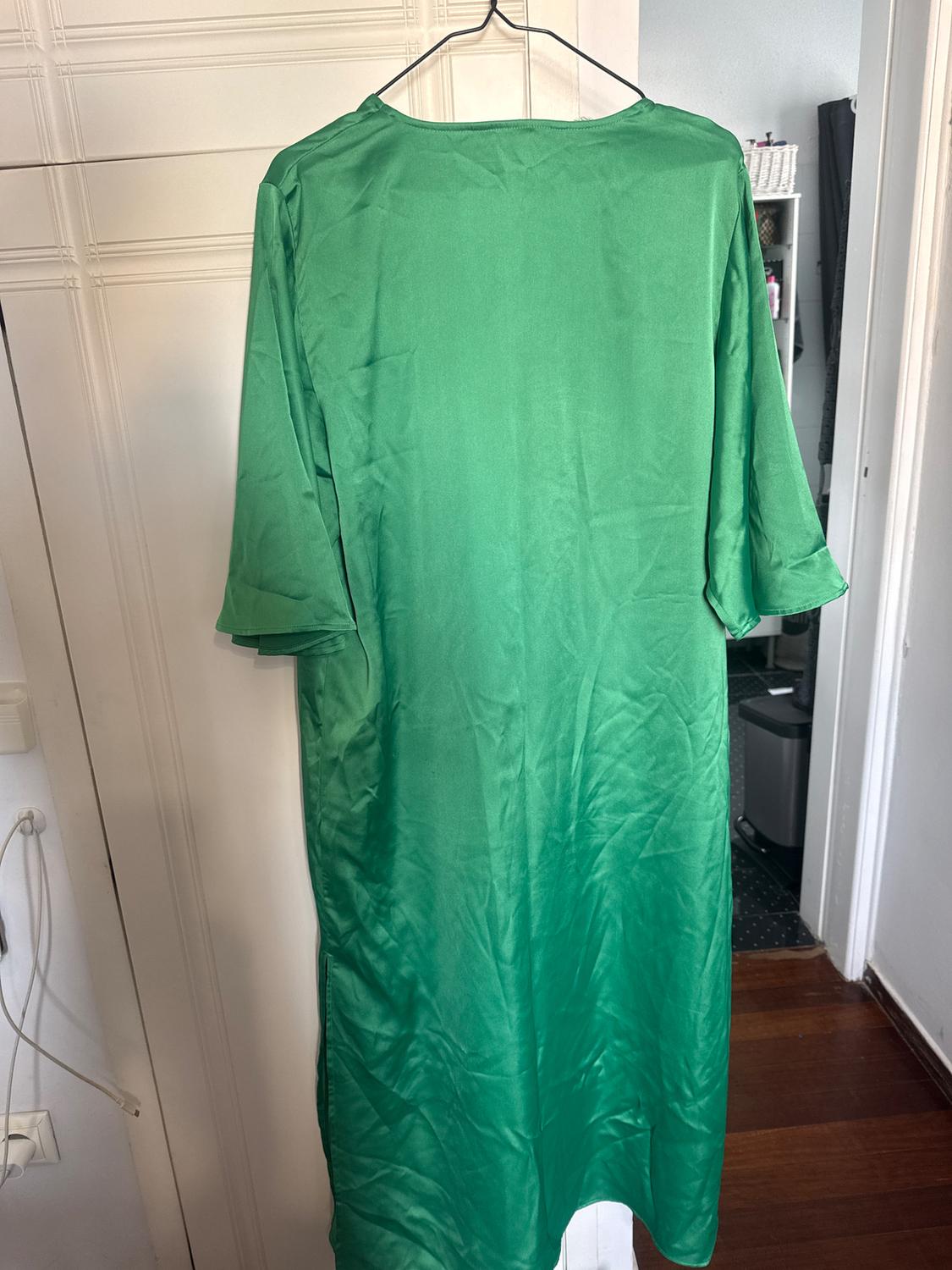 SATIN TUNIC DRESS - Image 3