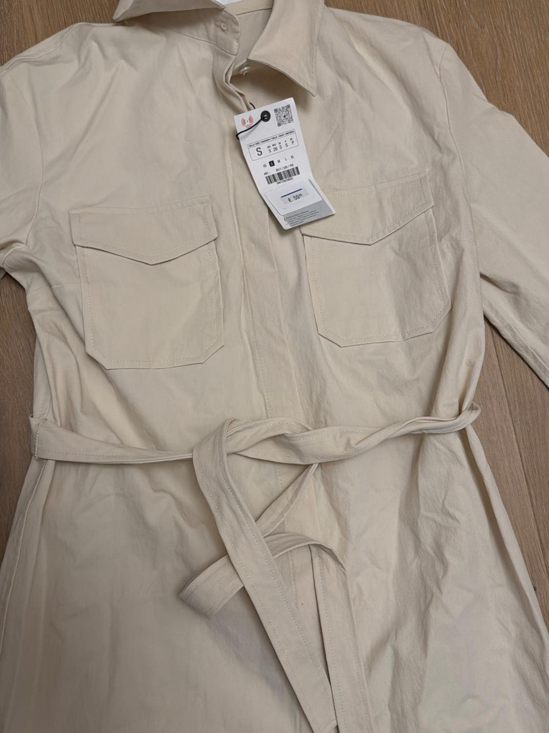 ZW COLLECTION POCKET SHIRT DRESS - Image 2