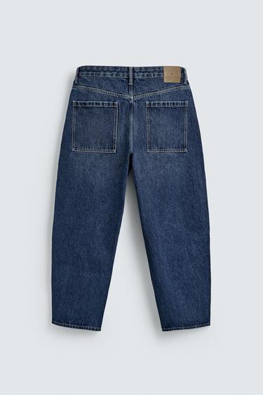 JEAN TAPERED WIDE FIT - Bleu de Zara - Image 8