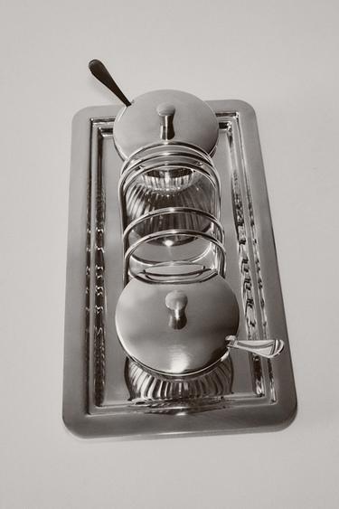 STAINLESS STEEL TOAST RACK AND CONTAINERS - Silver by Zara - Image 5