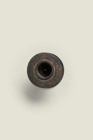 SMALL IRON CANDLEHOLDER - Black by Zara - Image 4