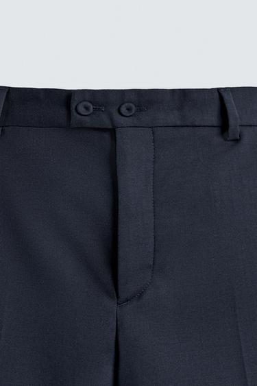 PANTALON COUPE ÉVASÉE HARRY LAMBERT FOR ZARA X DISNEY - Bleu marine de Zara - Image 7