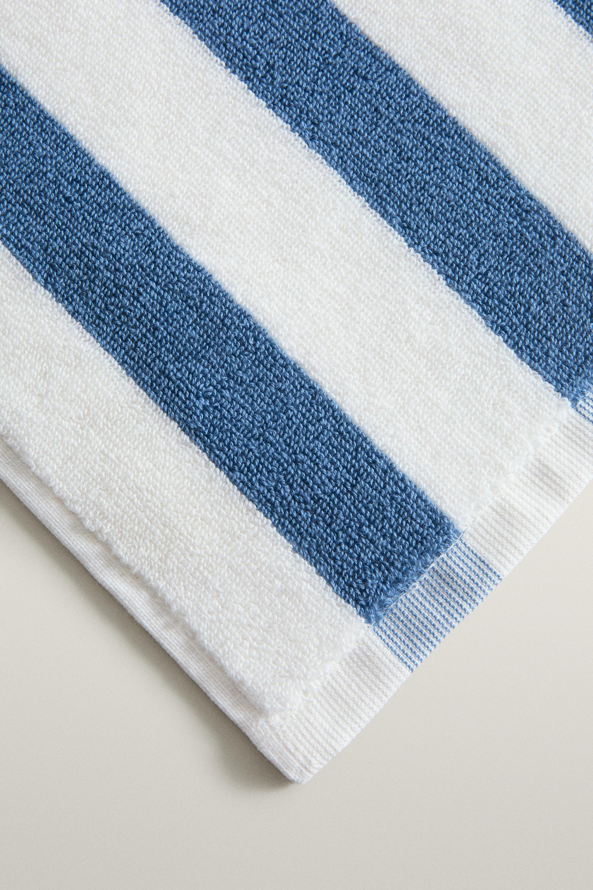 SERVIETTE DE BAIN RAYURES LARGES