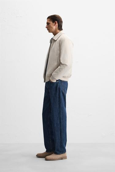 PADDED BOMBER JACKET - Bone by Zara - Image 3