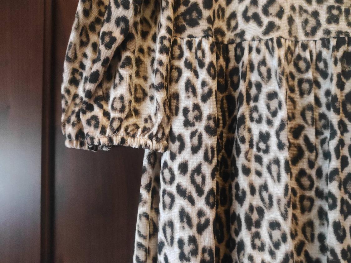 PRINTED MIDI DRESS - Image 5