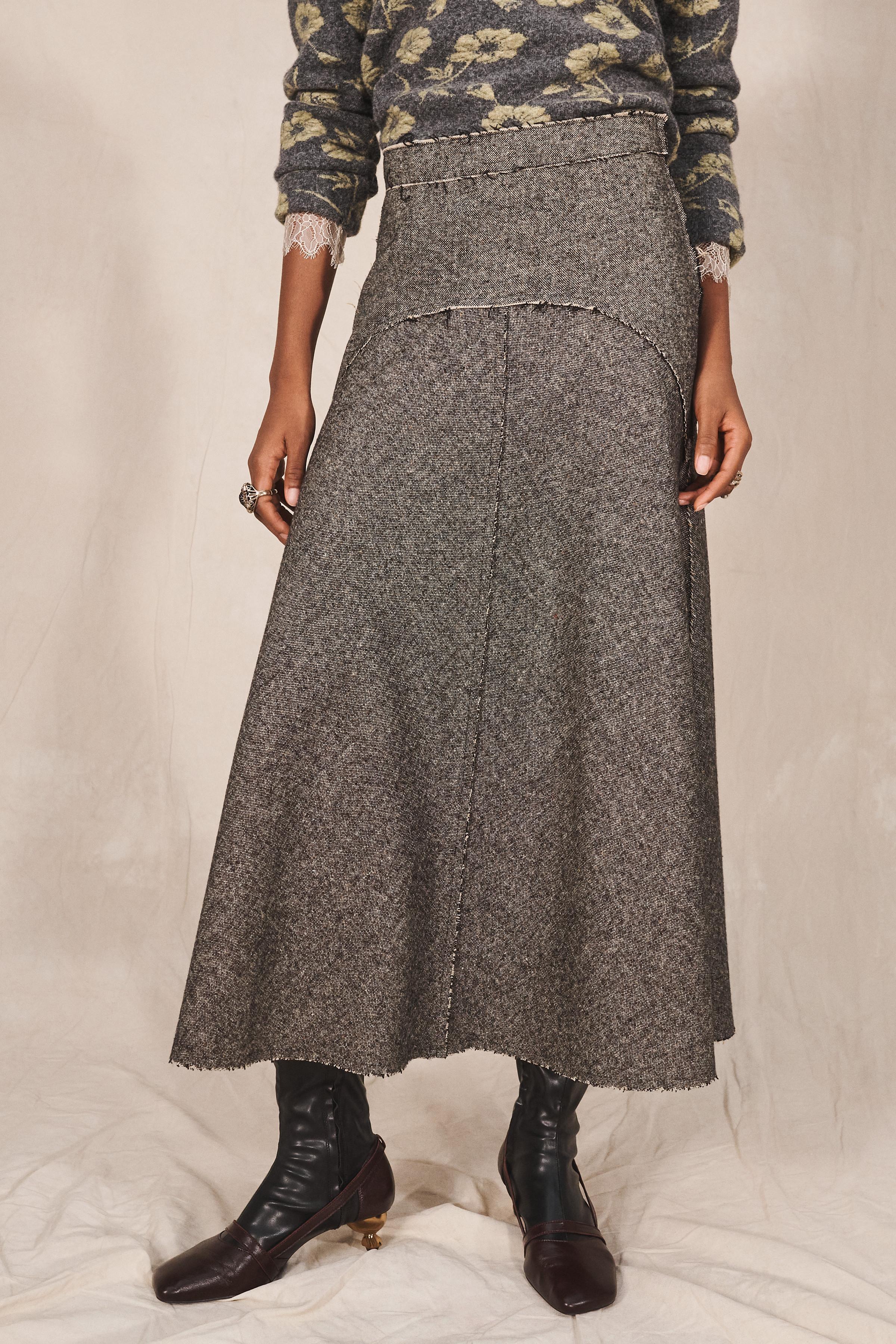 LIMITED EDITION A-LINE MAXI SKIRT
