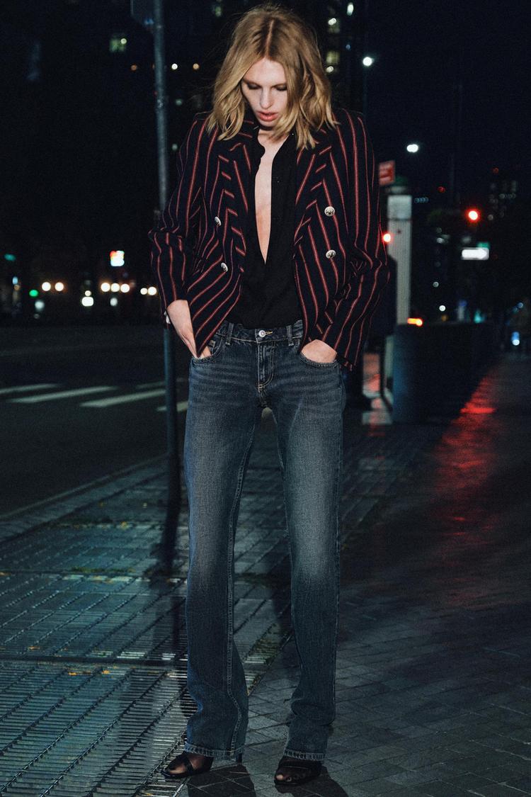 Blazer rayas zw collection