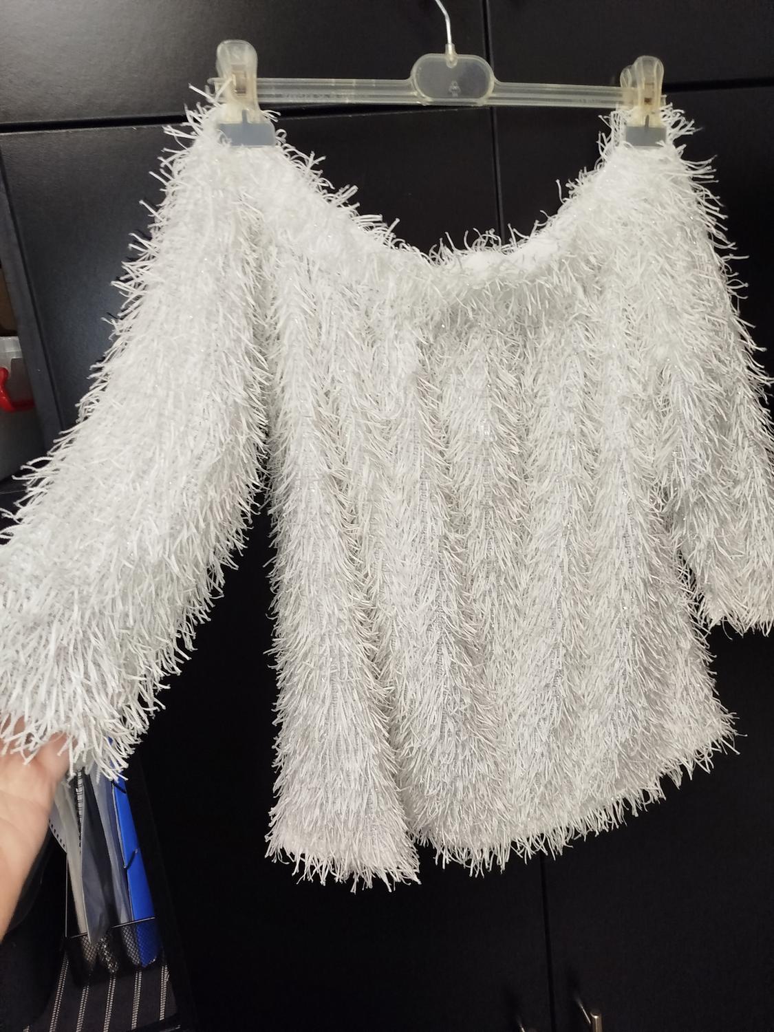 FUZZY SHIMMERY SWEATER - Image 2
