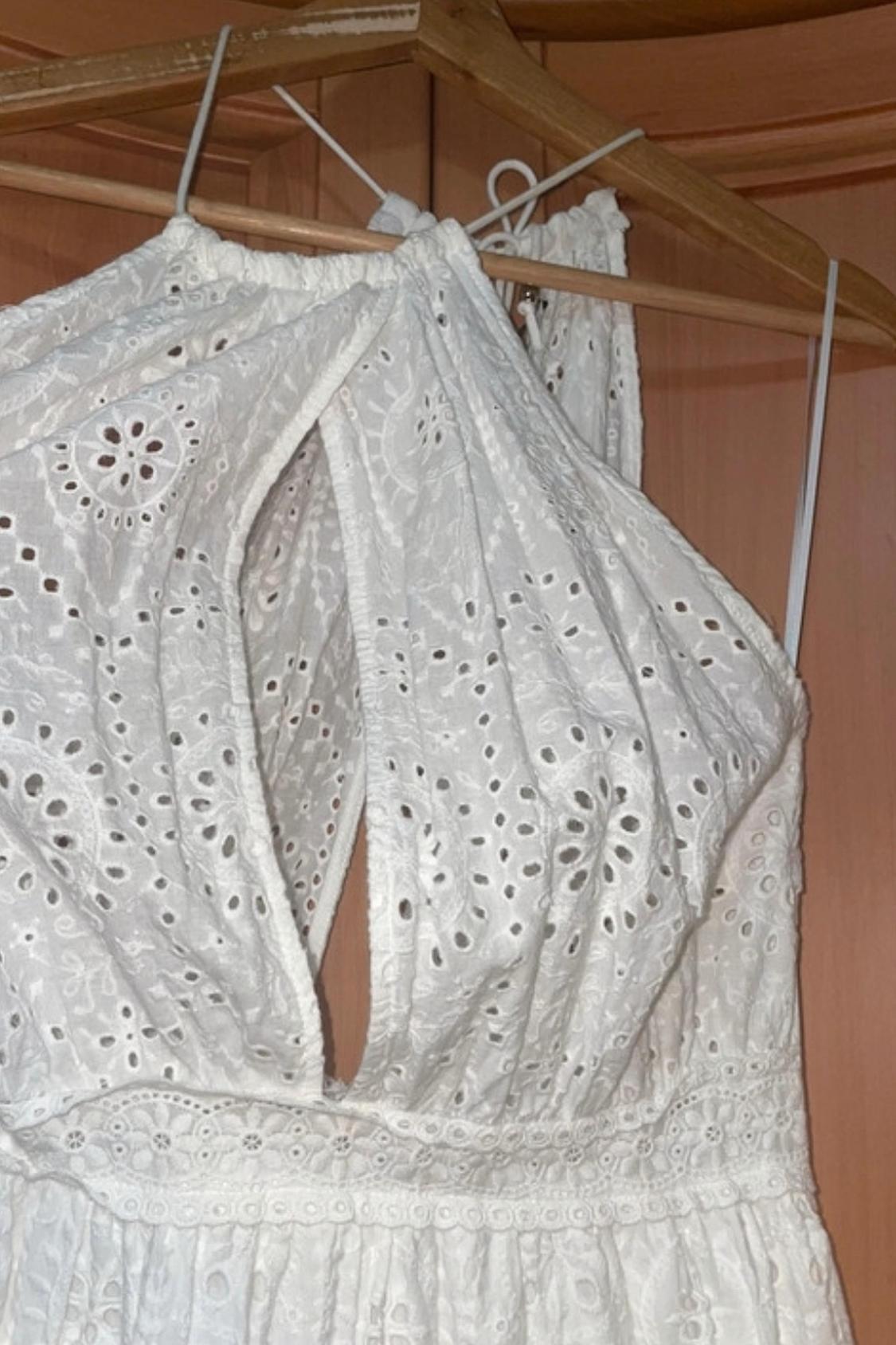 DRESS WITH CUTWORK EMBROIDERY - Image 2