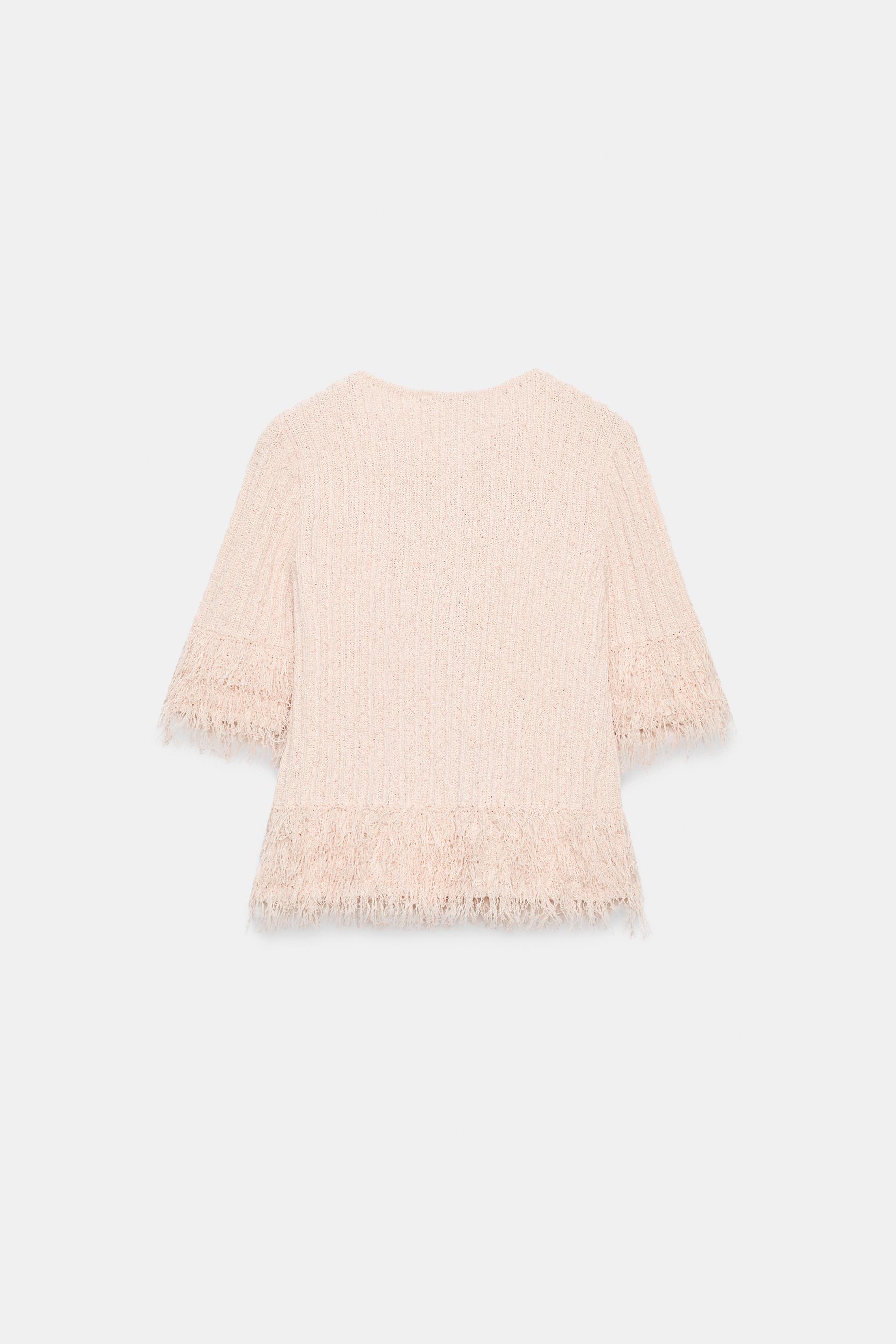 FRINGED CARDIGAN thumbnail 7