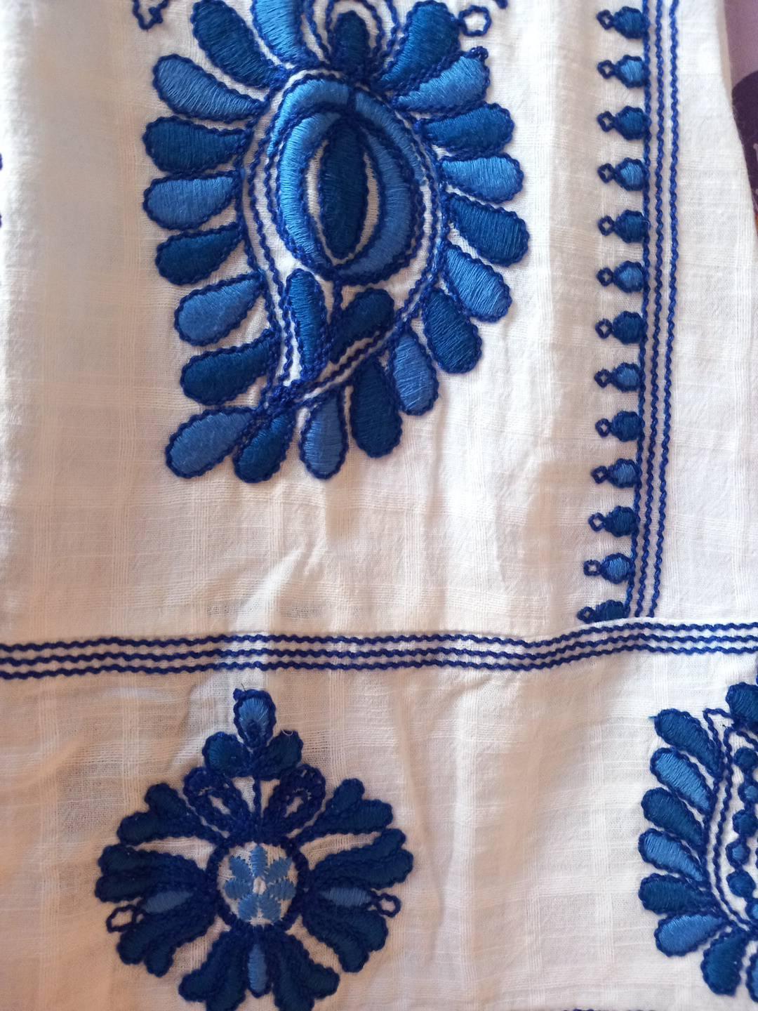 EMBROIDERED SHORT DRESS - Image 6