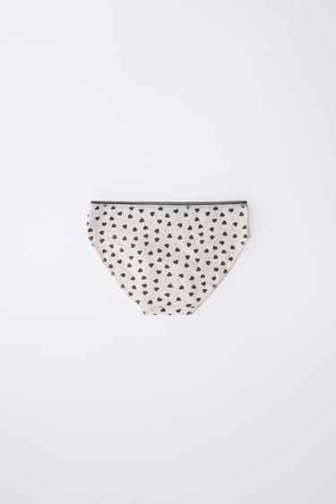 6-14 YEARS/ SIX-PACK OF PRINTED BRIEFS - Black by Zara - Image 3