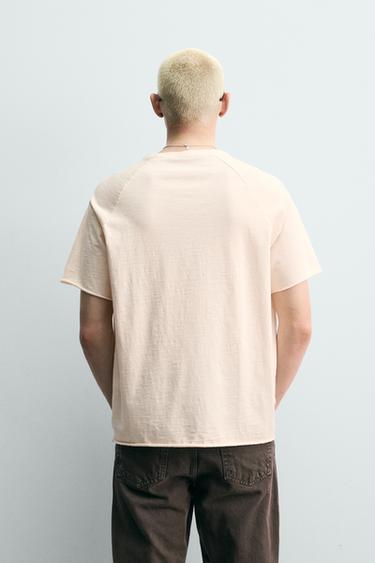 WASHED SLOGAN RELAXED FIT T-SHIRT - White by Zara - Image 2