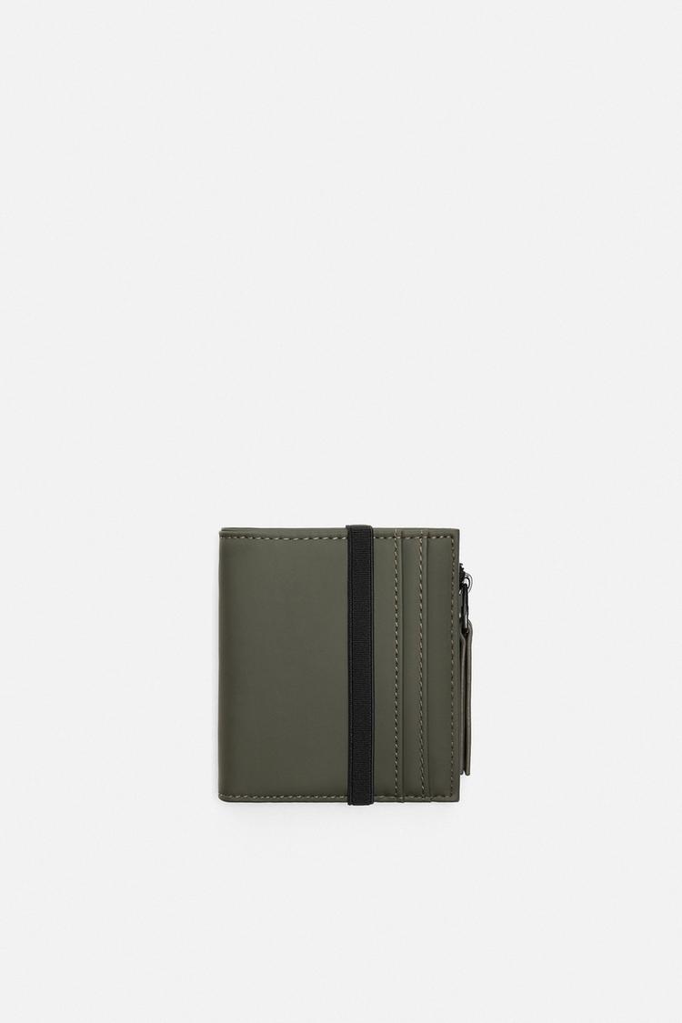 RUBBERIZED COIN WALLET