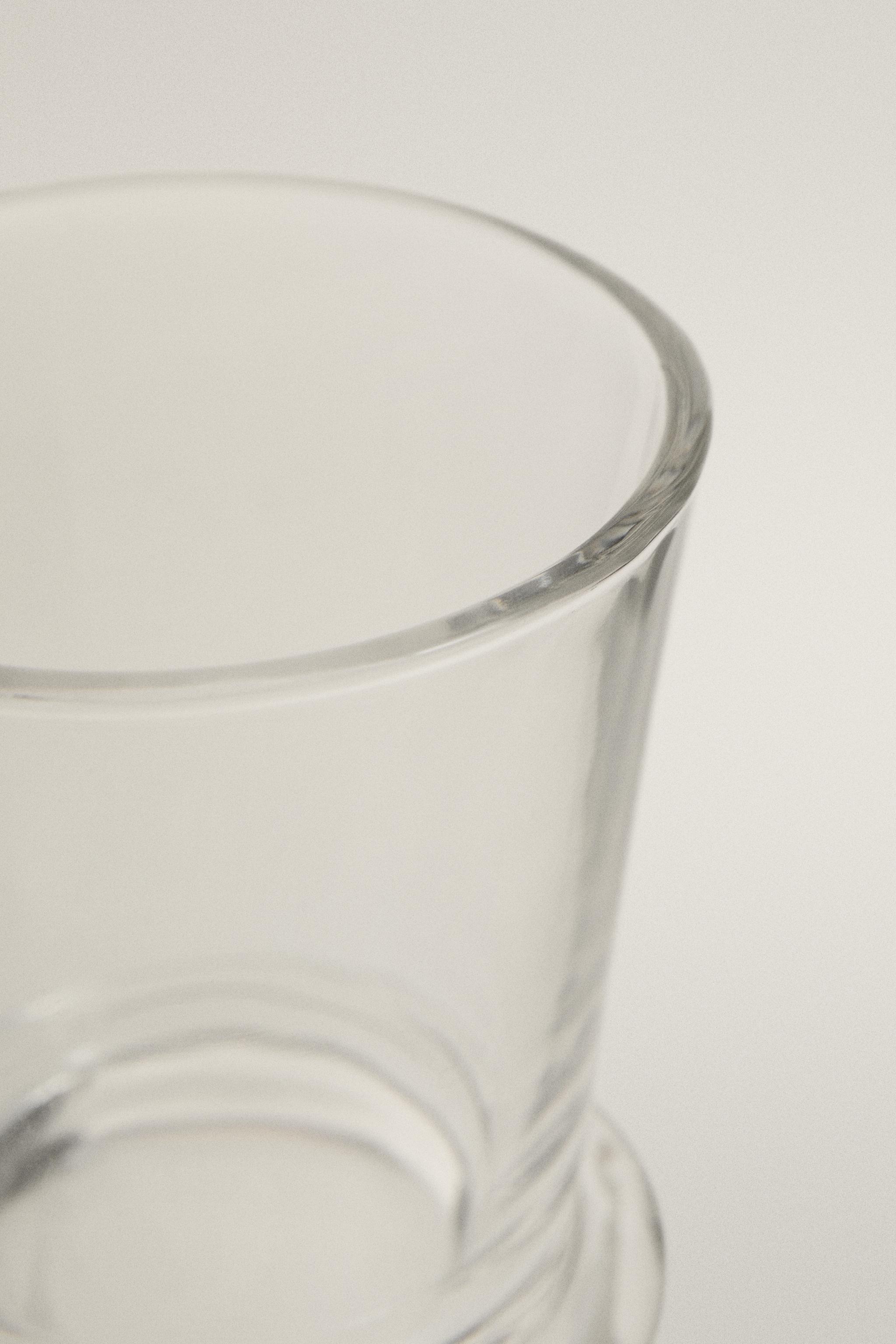 TRANSPARENT GLASS ESPRESSO CUP