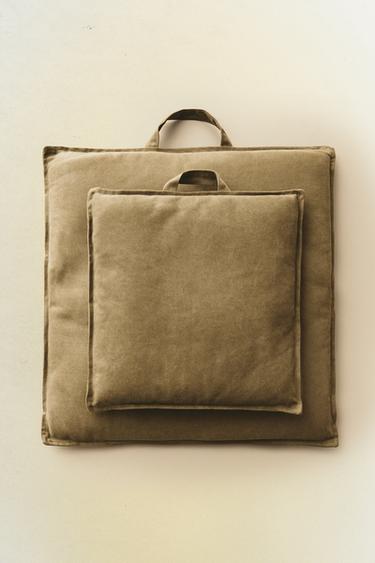Zara SQUARE PET CUSHION - Brown