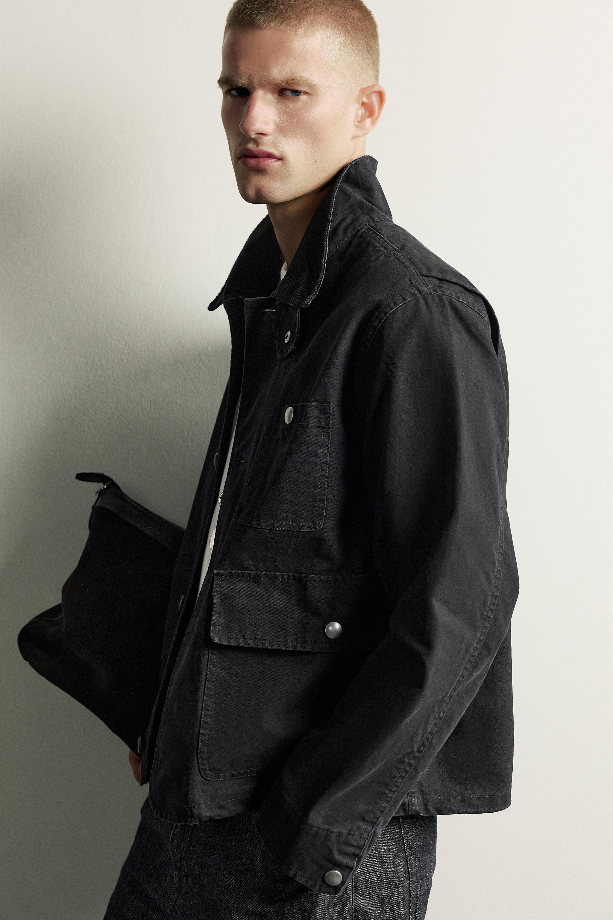 CORDUROY COLLAR POCKET JACKET
