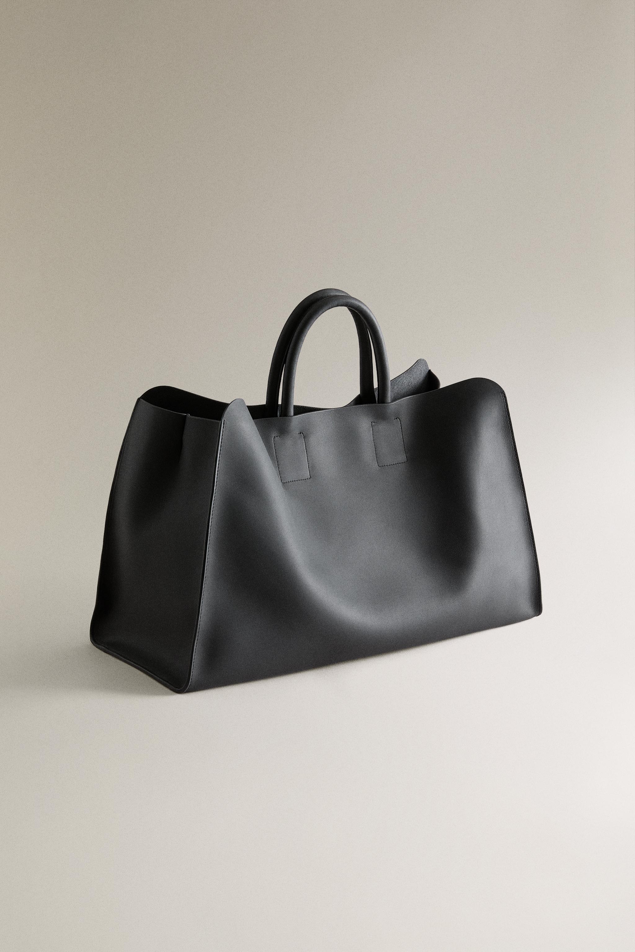 LEATHER TOTE BAG