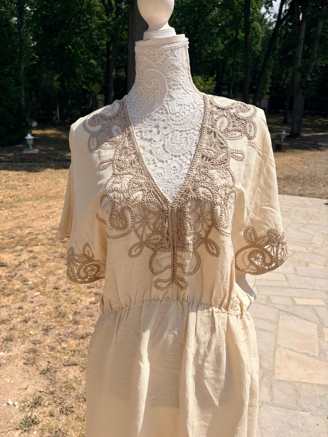 ΦΟΡΕΜΑ ΑΠΟ ΛΙΝΟ ΜΕ ΚΕΝΤΗΜΑ LIMITED EDITION - Image 3