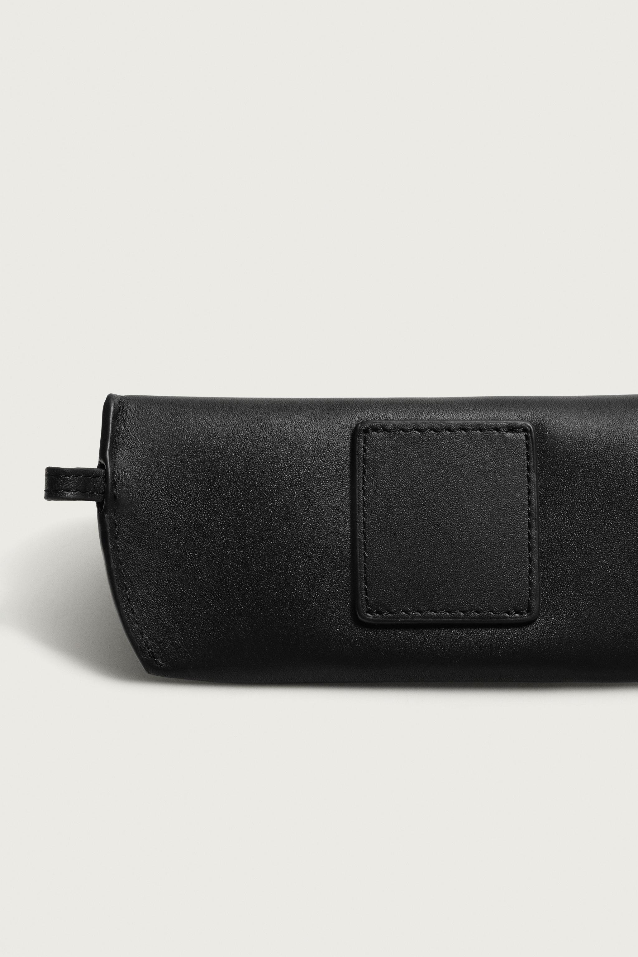 Zara LEATHER GLASSES CASE — фото 6