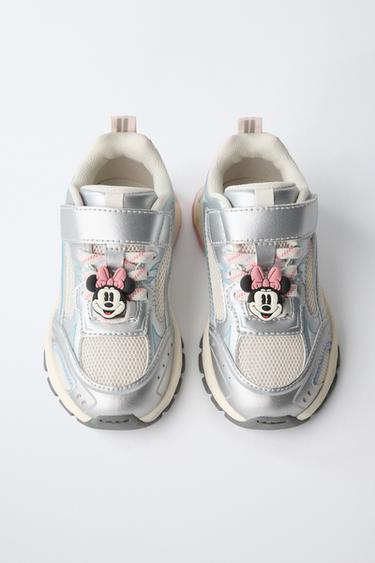 MINNIE MOUSE © DISNEY TRAINERS - Silver by Zara - Image 4