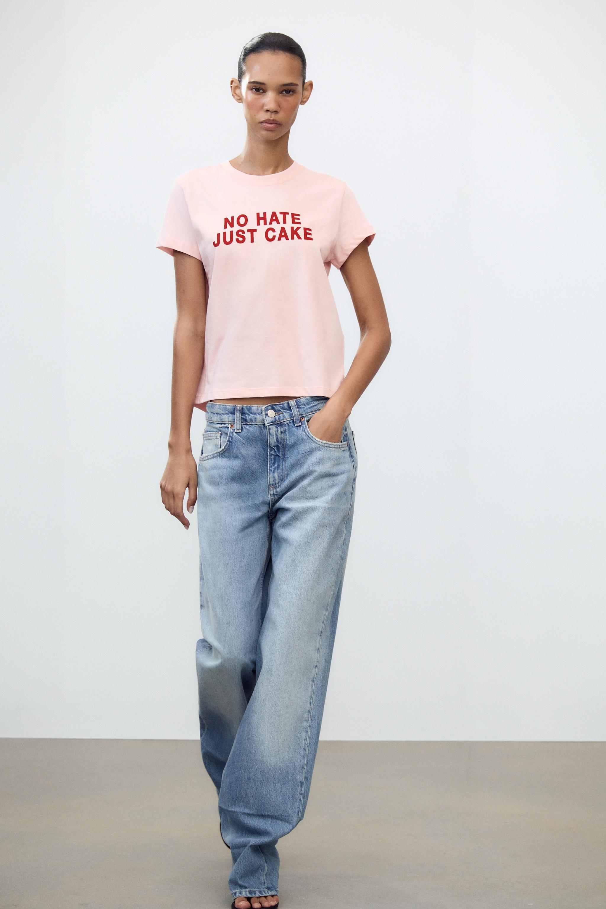 ピンクTシャツ – レディース | ZARA 日本