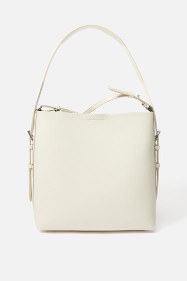 MINI BUCKET BAG - Ecru by Zara