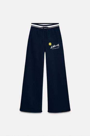 PANTALÓN FELPA ST. MORITZ® - Marino de Zara