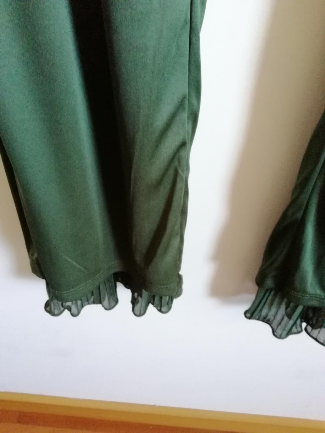 FLARED PLEATED TROUSERS - Image 9
