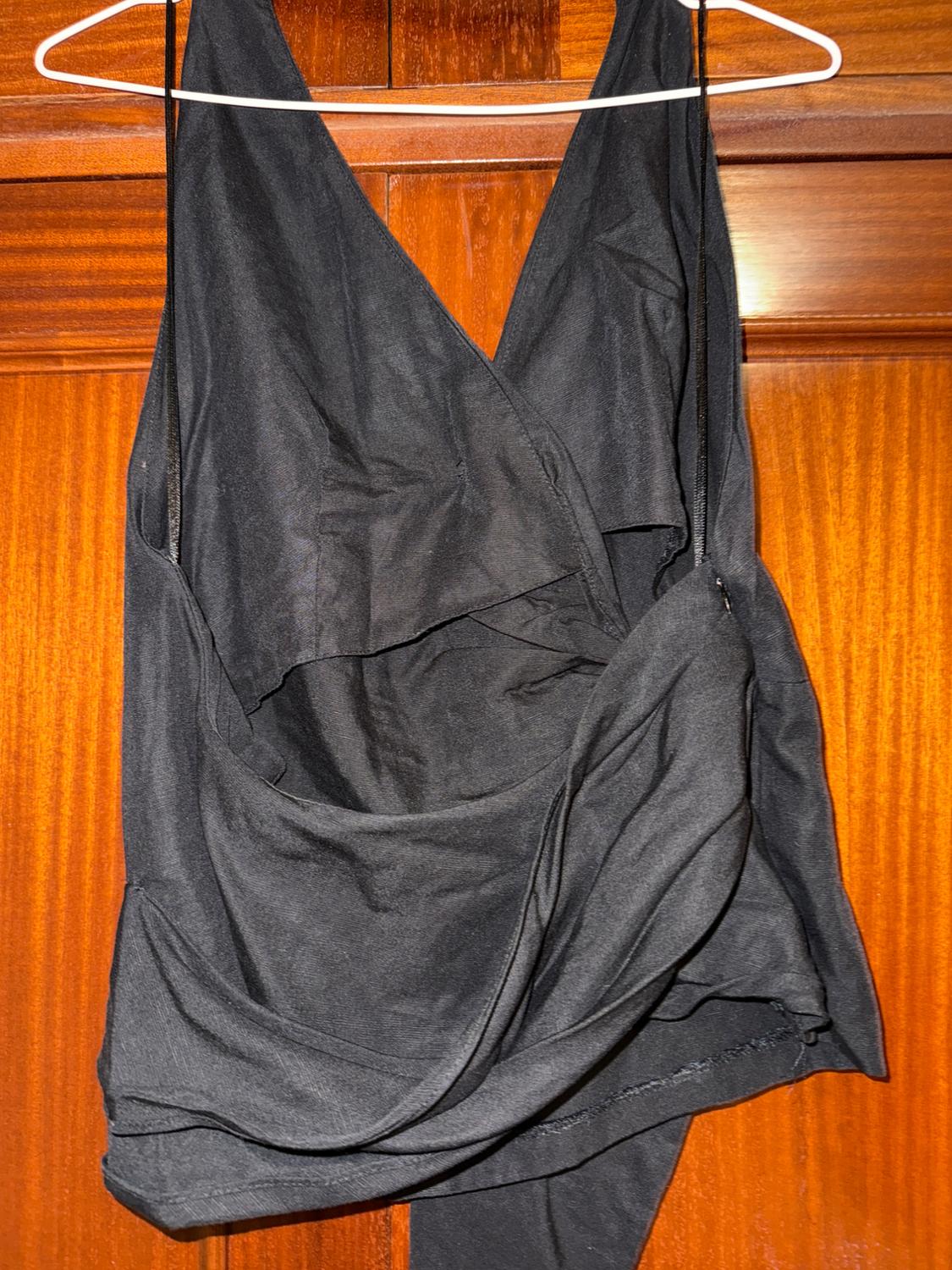 ZW COLLECTION CROSSOVER HALTER TOP - Image 2