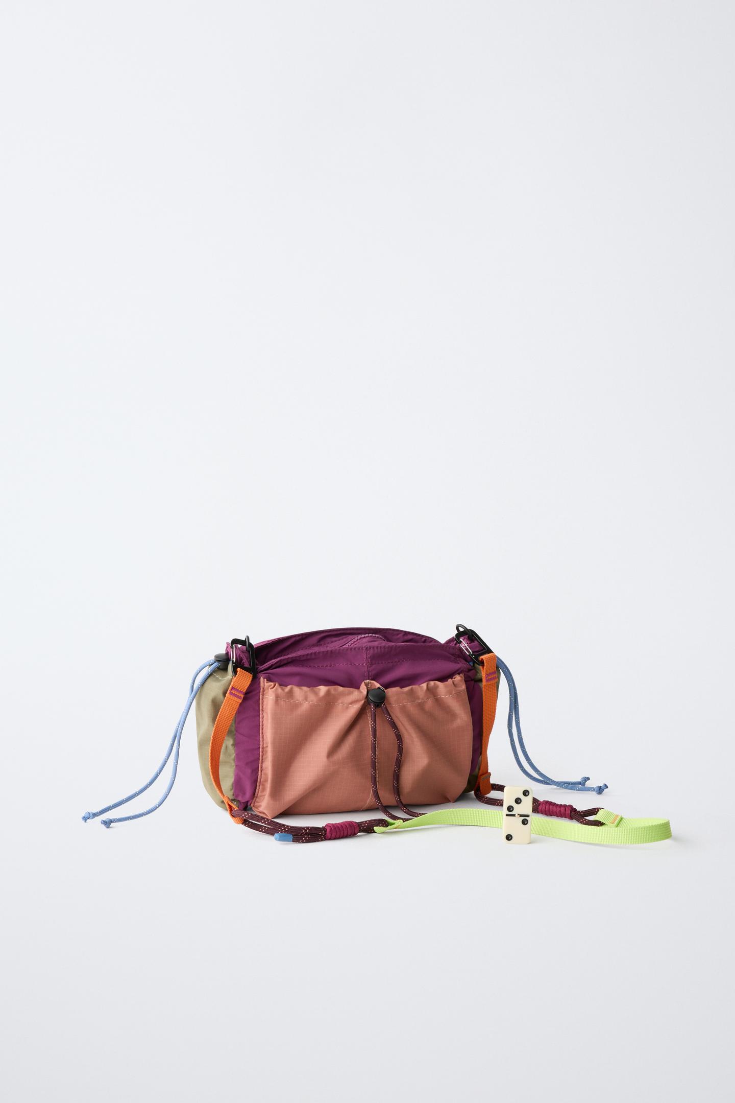 Детская сумка Zara Multicolor Technical Crossbody, цвет: Разноцветный — фото 6