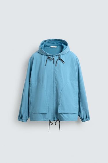 VESTE TECHNIQUE LÉGÈRE - Bleu clair de Zara - Image 6