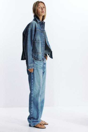 Z1975 DENIM JACKET - Mid-blue by Zara - Image 2