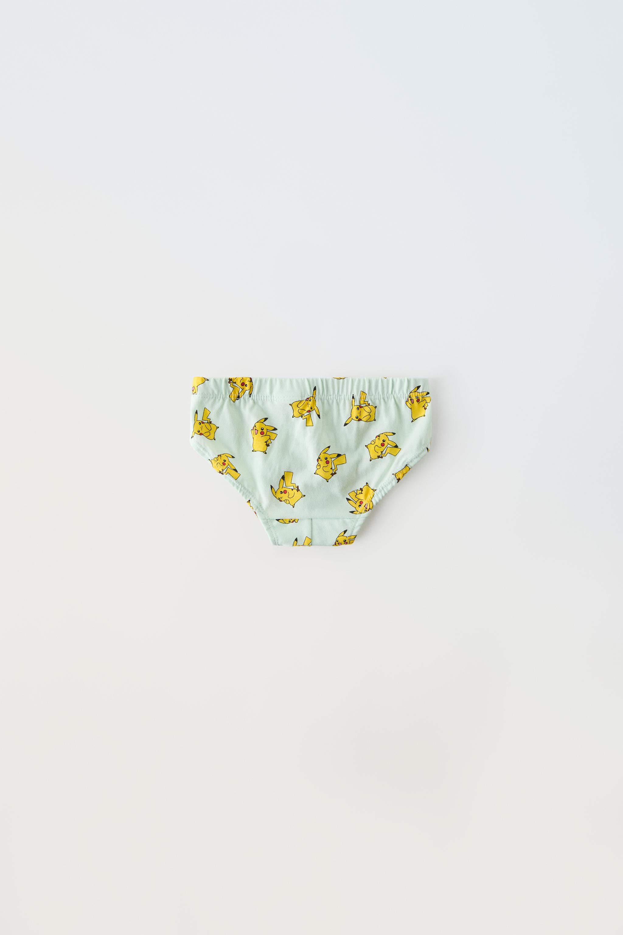 Pokemon Underwear Knickers Thong Beautiful Gift Present Womens Designer  Little Cute Soft Pikachu Cartoon Design Panties -  Canada