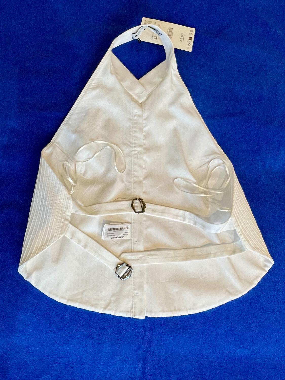 ZW COLLECTION HALTER TOP WITH TUXEDO COLLAR - Image 2