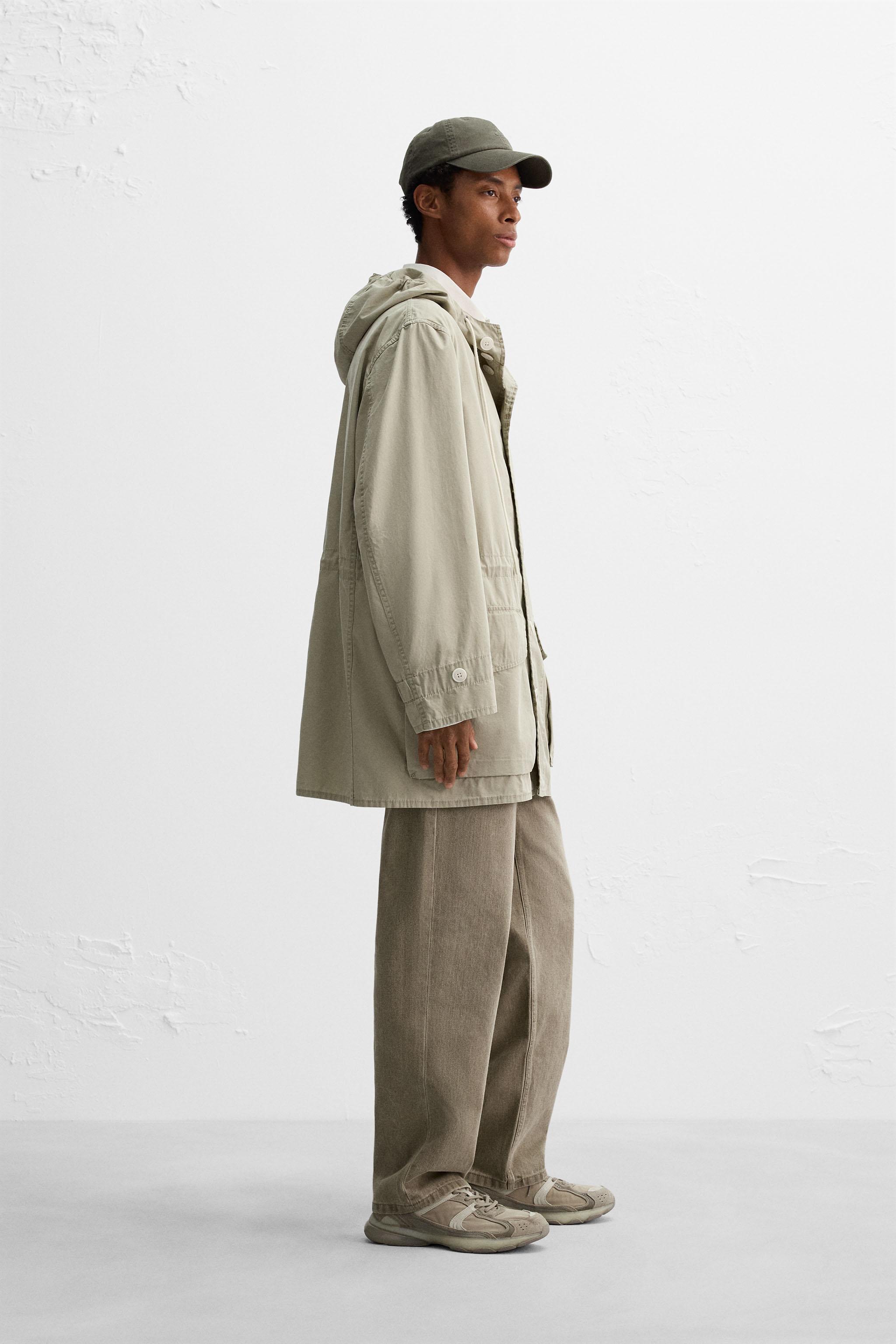 PARKA COURTE EN COTON