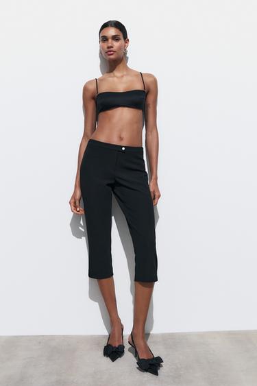 БРЮКИ КАПРИ — ЧЕРНЫЙ от Zara — изображение 0