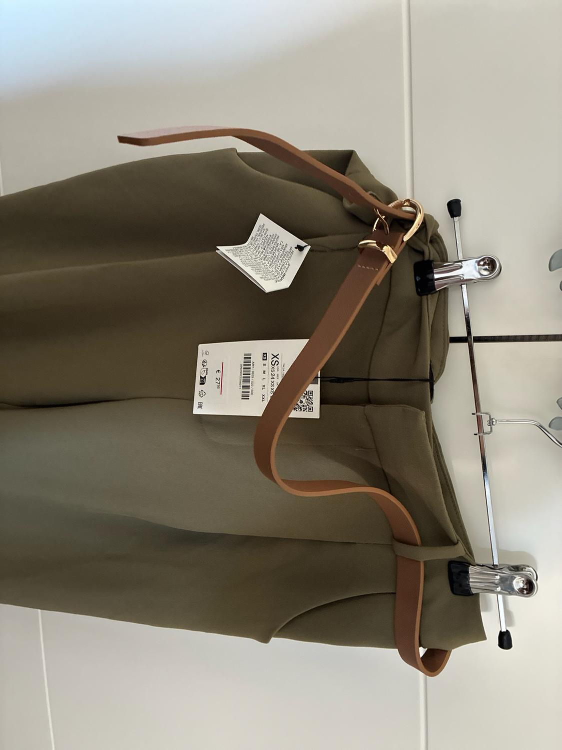 DARTED TROUSERS WITH BELT - Image 4