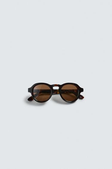 LUNETTES DE SOLEIL RONDES - Écaille de Zara - Image 5