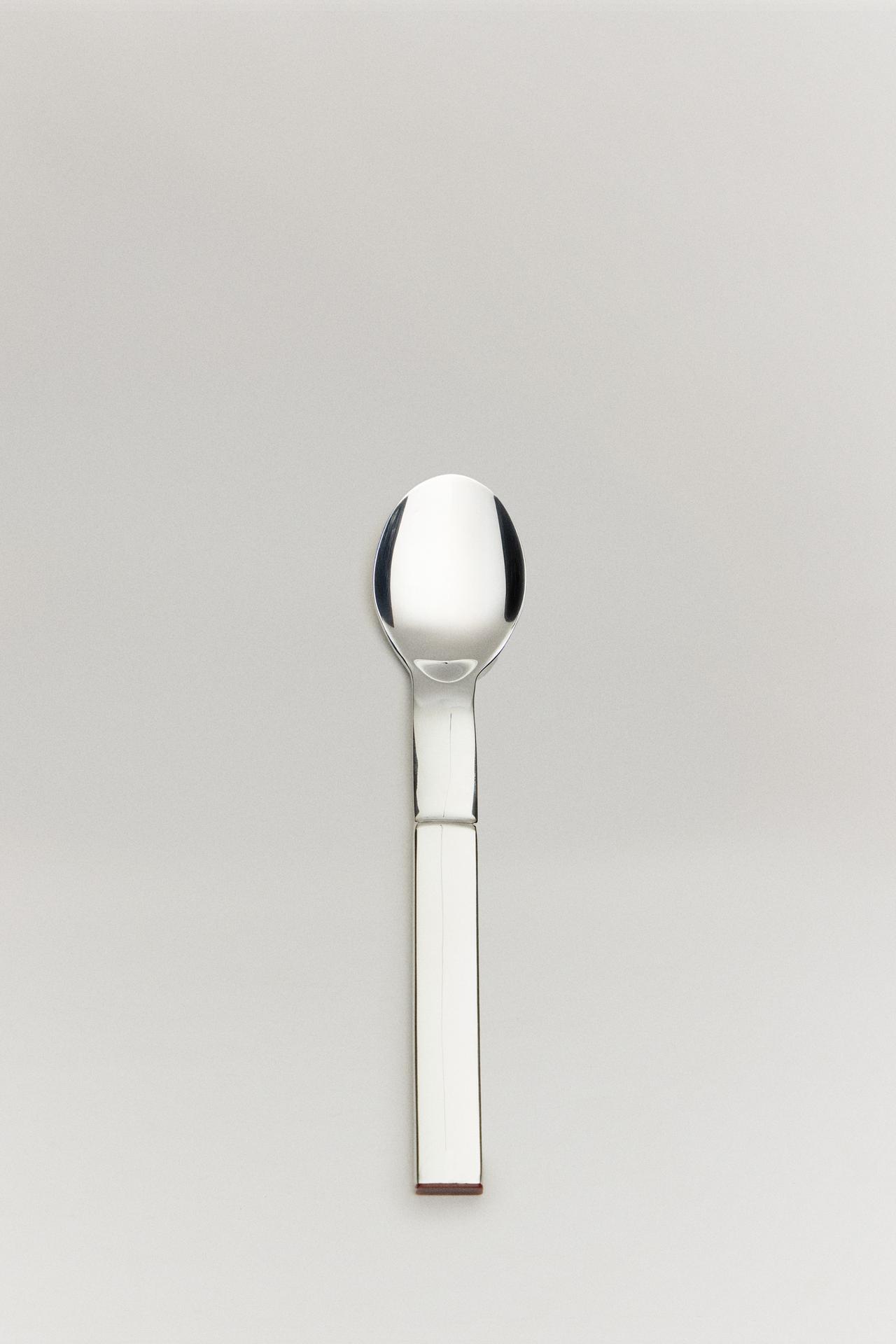THE MBIOMA DESSERT SPOON — Steel