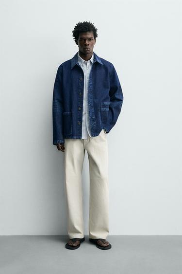 BAGGY FIT JEANS - Sky blue by Zara