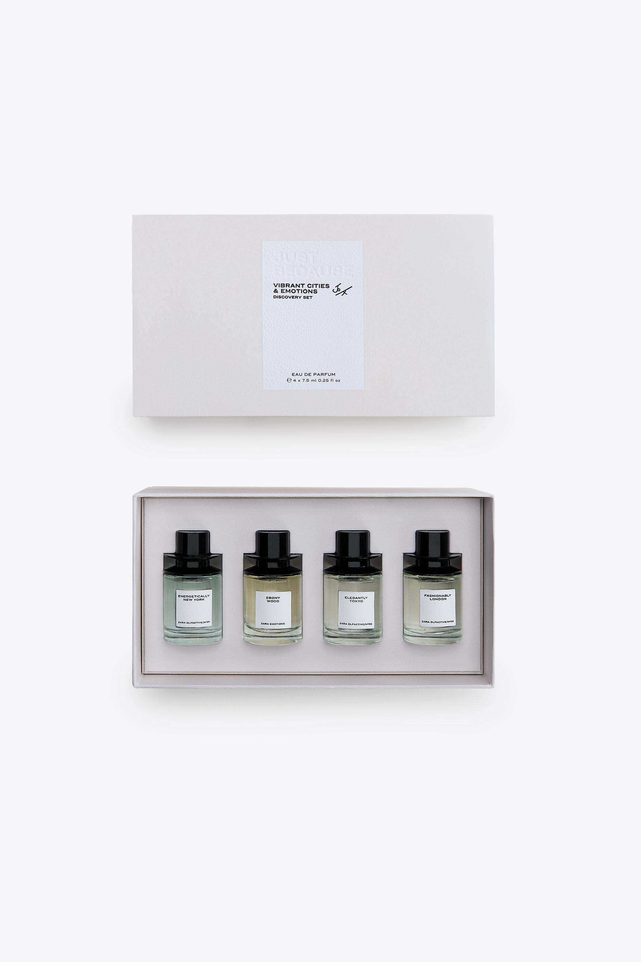 Fragrances Zara Emotions Discovery Set VIBRANT CITIES AND EMOTIONS