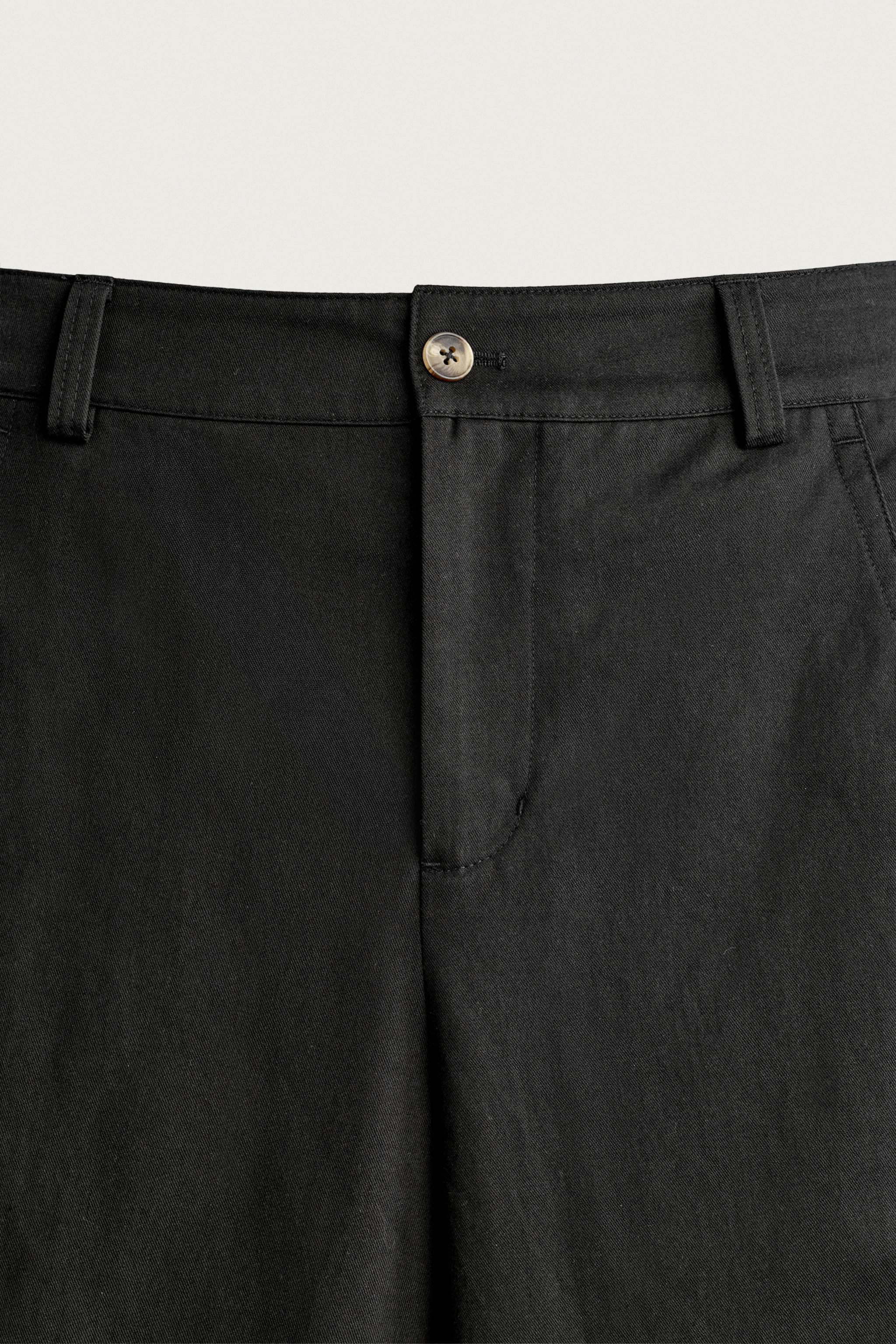 Мужские брюки Zara BALLOON FIT PANTS WITH TABS — фото 9