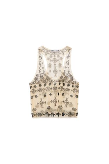 EMBROIDERED TOP - LIMITED EDITION