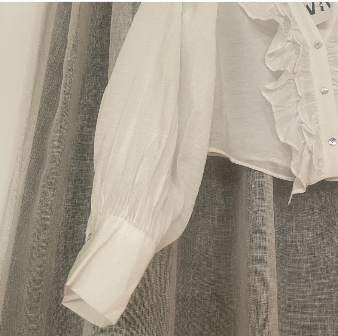 RUFFLED BOHO TOP - Image 4