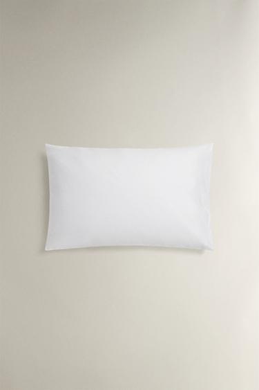 TAIE D’OREILLER PERCALE DE COTON (500 FILS) - Blanc de Zara - Image 5